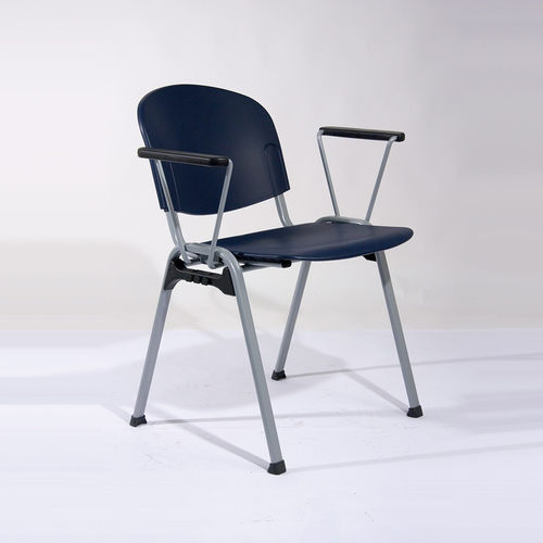 Waiting room office chair - Missaglia Spa - dining room / with armrests