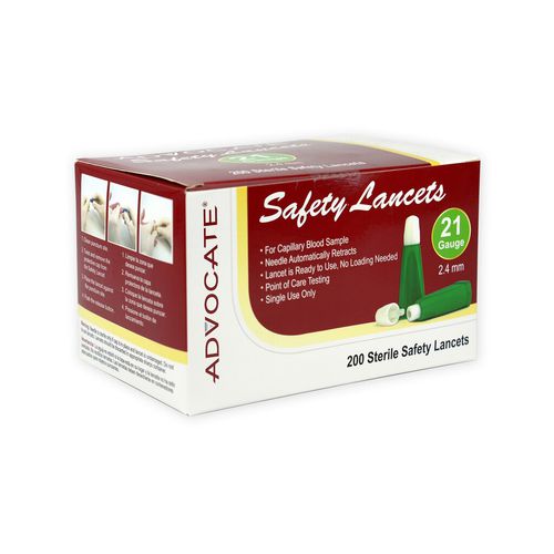 Sterile lancet - 894046001899 - Pharma Supply - safety