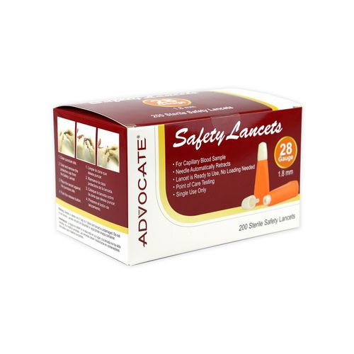 Safety lancet 894046001912 Pharma Supply Inc sterile