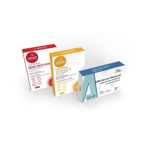 COVID-19 rapid test - Winter-Well-1 - Abingdon Health - flu / vitamin D / iron