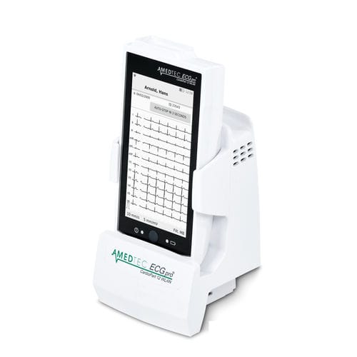 Resting electrocardiograph - CARDIOPART  - AMEDTEC Medizintechnik - 12-channel / digital / with touchscreen