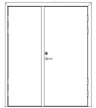 Radiation therapy door - UD series - BETA AntiX - sliding / swing / stainless steel