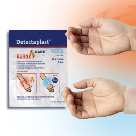 Sterile burn dressing - 9304 - Detectaplast