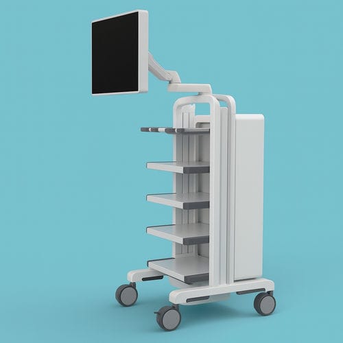 Medical trolley - MEDION-Ⅲ Standard - Fuji Flex - endoscopy / mobile