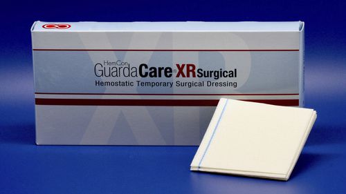 Hemostatic wound dressing - GuardaCare® XR - Tricol Biomedical - antimicrobial