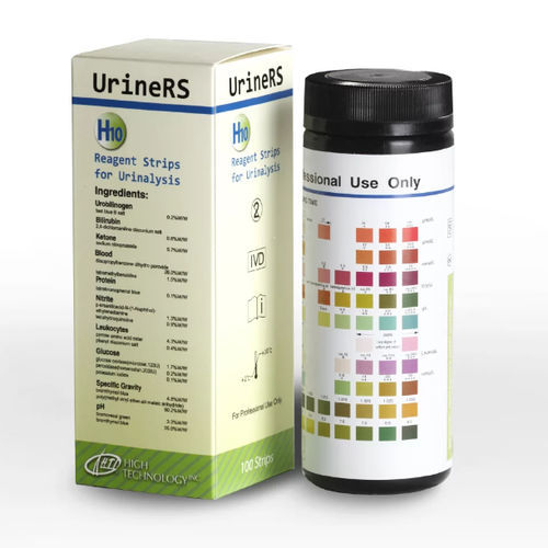 Urinalysis test strip UrineRS H11 HTI Medical Inc. protein