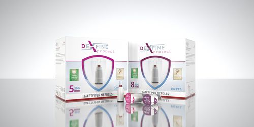 Insuline injection needle - DEXFINE protect - IME-DC - sterile / safety / pen