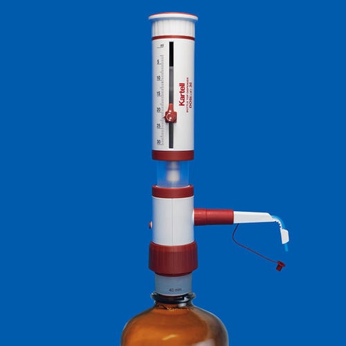 Laboratory bottle-top dispenser - Dosilab series - Kartell S.p.A. - variable-volume