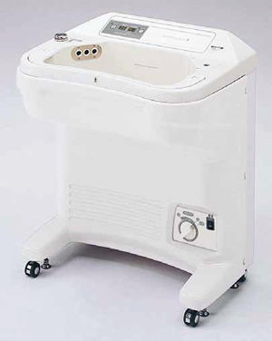 Upper limbs hydromassage bathtub - HK-151 - OG Wellness Technologies - caster-mounted