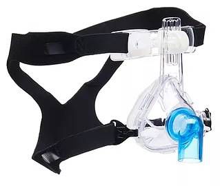 Nasal artificial ventilation mask - BITRAC® - Pulmodyne - silicone / reusable / transparent