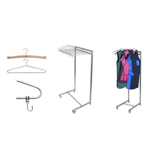 Mobile X-ray apron rack - Rego X-ray