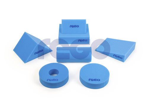 Positioning cushion - Rego X-ray - foam / wedge-shaped / rectangular