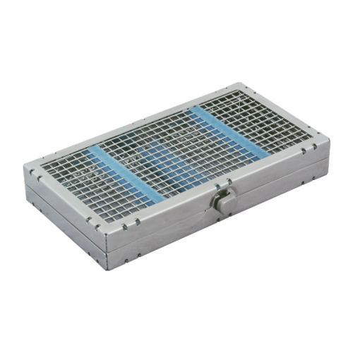 Instrument sterilization cassette - SCT-2507 - Steritrays - for surgical instruments / autoclavable / stainless steel