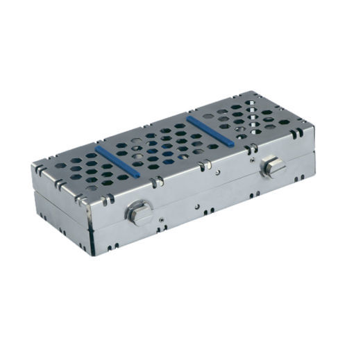Instrument sterilization cassette - SCT-1910 - Steritrays - for surgical instruments / stainless steel / autoclavable