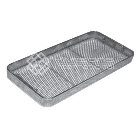 Surgical instrument sterilization tray - YRCM-3 series - Steritrays - for instruments / perforated / stainless steel