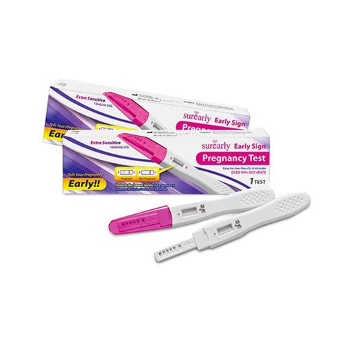 Pregnancy test - Surearly™ - Sugentech, Inc. - hCG / cassette