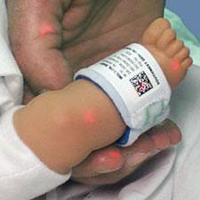 Baby identification bracelet - Personal ID™ FoamWrap - TBS- Triangle Biomedical Sciences, Inc. a Division of General Data Healthcare