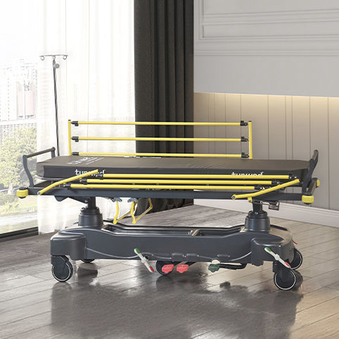 Emergency stretcher trolley - TM-C 3033 - Turmed - hydraulic / Trendelenburg / reverse Trendelenburg