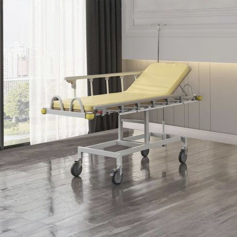 Transport stretcher trolley - TM-C 3007 - Turmed - mechanical / Trendelenburg / with IV pole