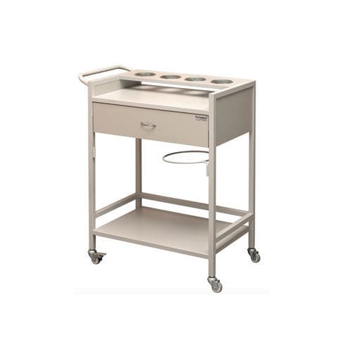 Medical trolley - TM-B 2014  - Turmed - dressing / stainless steel / with shelf