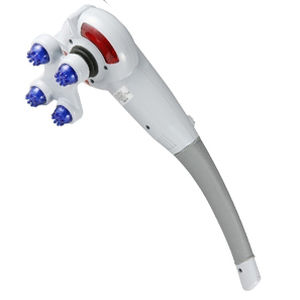Hand-held body massager - Squirrel - Welbutech - battery-powered