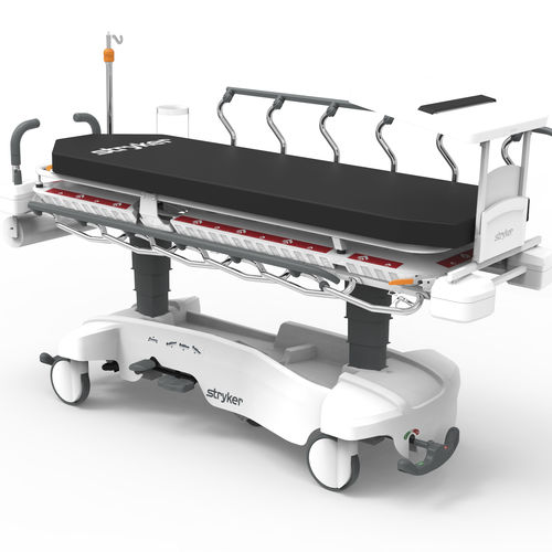 Medical imaging stretcher trolley - ST1 Series - Stryker Acute Care - transport / manual / 1-section