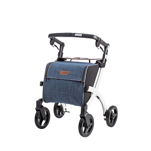 4-wheel rollator - Flex - Rollz - with seat