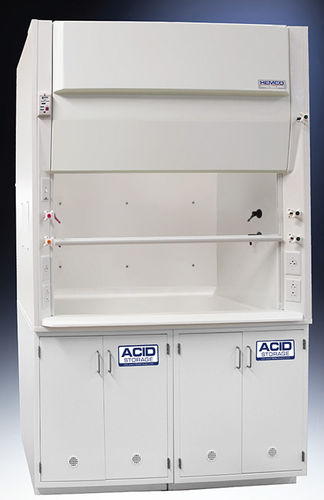 Acid digestion fume hood - 23511 - HEMCO - laboratory / floor-standing / with extraction system