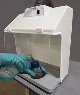 Chemical fume hood - 80047 - HEMCO - laboratory / benchtop / vented