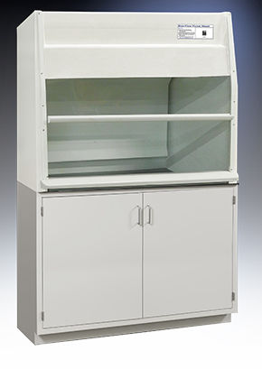 Chemical fume hood - EcoFlow  - HEMCO - exhaust / laboratory / floor-standing