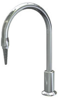 Sink faucet - 50110-SF - HEMCO - metal / gooseneck