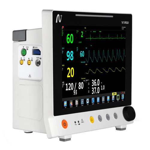 Trolley-mounted multi-parameter monitor - Virgo - Northern Meditec - on cart / bedside / SpO2