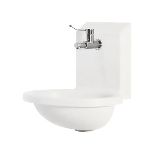 Medical wash basin - OvalisII - SOGOBA - 1-station / mineral resin / Corian®