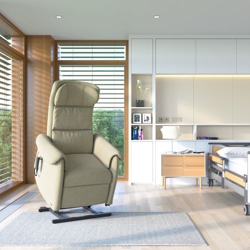 Reclining patient chair - EVENES  - Nursen - stand-up / electric / with legrest