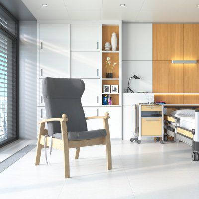 Reclining patient chair - GAVOTA B - Nursen - manual