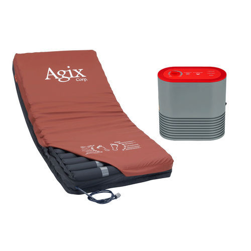Hospital bed mattress - 3 - AGIX Corporation - nursing home / PVC / nylon