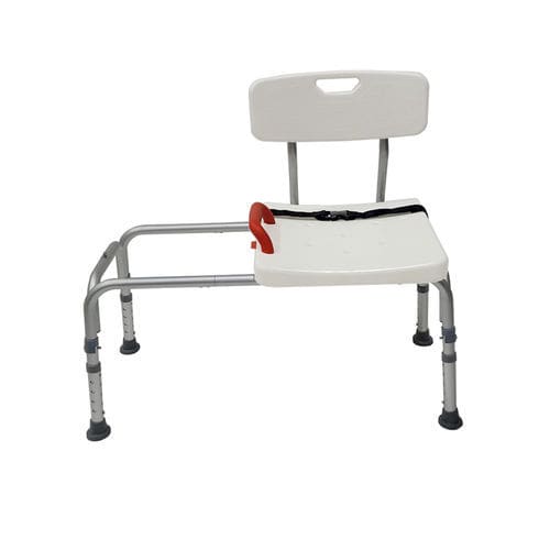 Bath seat with armrests - MHSLBB - Mobb+ Health Care - with backrest / height-adjustable