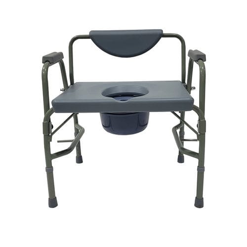 Commode chair with armrests - MHCMH - Mobb+ Health Care - with bucket