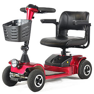 Electric mobility scooter - 4024N - Shanghai Wisking Electric Machine - 4-wheel / with basket / folding