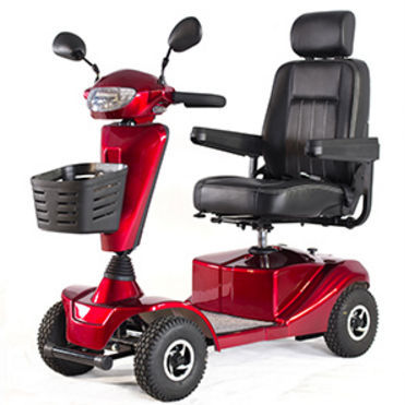 Electric mobility scooter - 4022 landgeer - Shanghai Wisking Electric Machine - 4-wheel / with basket