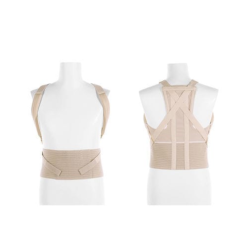 Thoraco-lumbo-sacral support belt - Ipertex©/44 - TLM - adult / semi-rigid / L