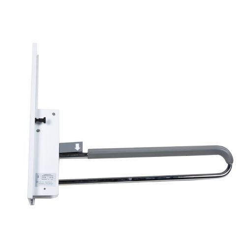 Wallmounted grab bar K22S Tukimet Oy bathroom / toilet / aluminum