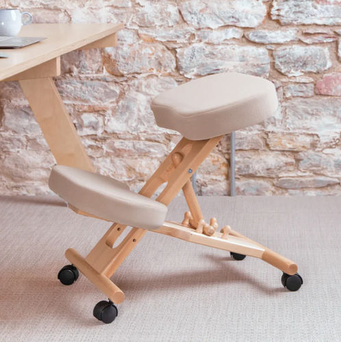 Office chair on castors - Putnams - kneeling
