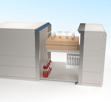 Continuous bioreactor - MDX Biotechnik - fluidized bed / laboratory / for the pharmaceutical industry