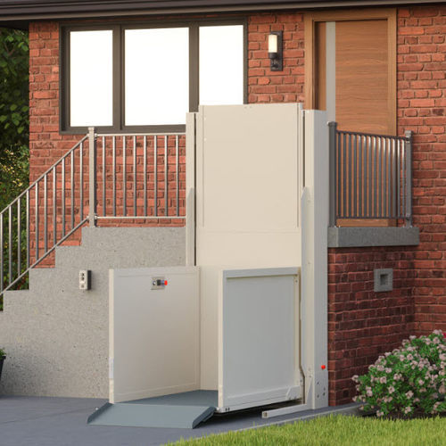 Wheelchair lifting platform - M2lift - Savaria - floor-mounted
