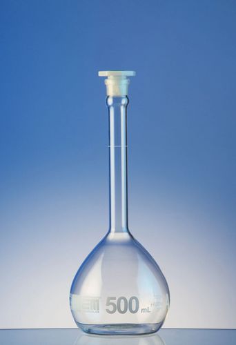 Laboratory flask - 282P series - Hirschmann - volumetric