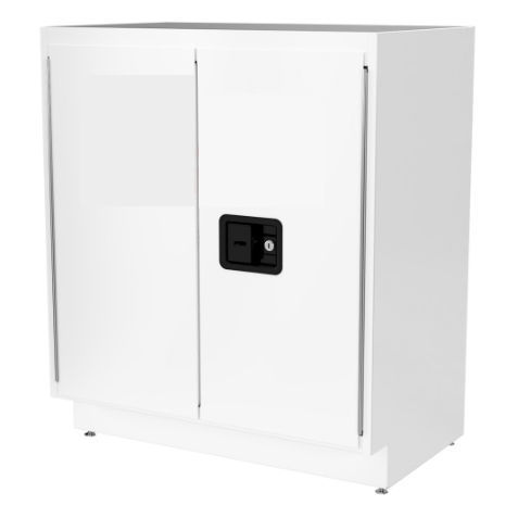Cabinet with door - SFSB series - Air Master Systems Corporation - stainless steel / white / gray