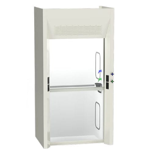 Laboratory fume hood - Eliminator 400 - Air Master Systems Corporation - floor-standing