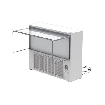 Laboratory clean bench - CAP303 - Clean Air Products - benchtop / HEPA / horizontal laminar flow