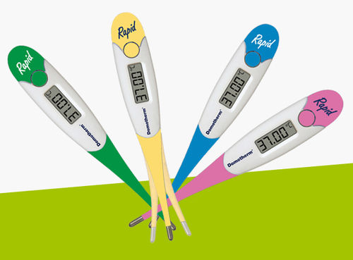 Fever thermometer - Rapid color - Domotherm - digital / direct-reading / thermocouple